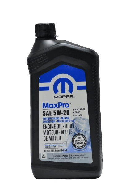 5W-20 mopar engine oil