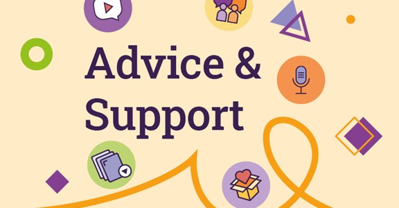 advice and support feature