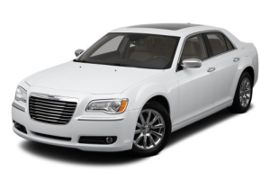 chrysler 300 in white color