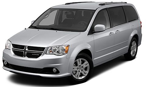 dodge grand caravan in grey color