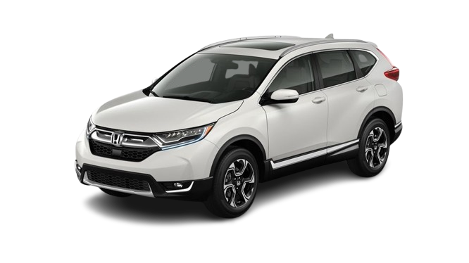 Honda CR-V in white color