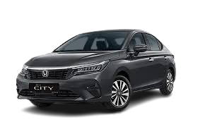 honda city car in black color