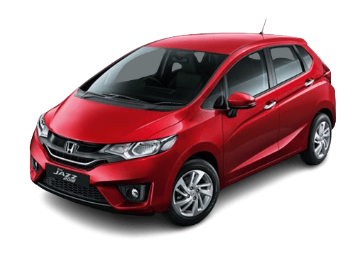 honda jazz in red color