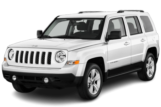 jeep patriot in white color