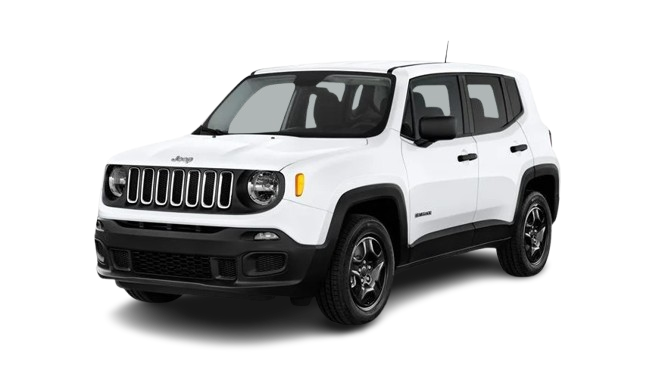 jeep renegade in white color