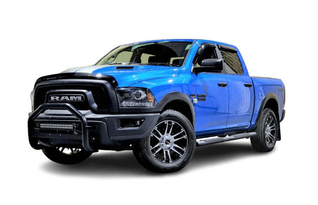 ram 1500 ds new in blue color