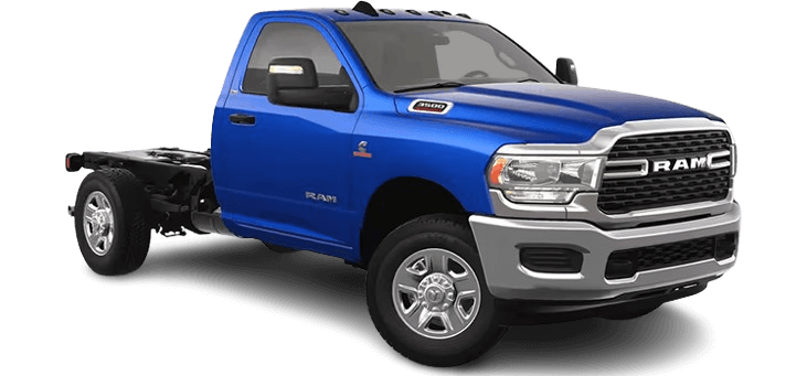 ram 4500 blue color pick up